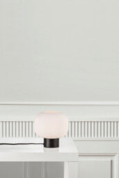 Nordlux Milford Glass Table Lamp Hand Blown Glass Black,mains - thumbnail 4