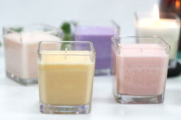White Label Soy Wax Jar Candle Peach Smoothie - thumbnail 6