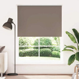 Walplus Coffee Blackout Roller Blind 140 X 230 Cm - Complete Light Blocking - thumbnail 1