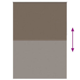 Walplus Coffee Blackout Roller Blind 140 X 230 Cm - Complete Light Blocking - thumbnail 9