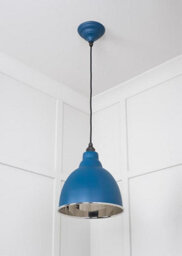 From the Anvil Smooth Nickel Brindley Pendant In Upstream - thumbnail 5
