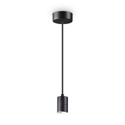 Ideal Lux Set Up Slim Pendant Ceiling Light Black