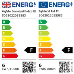 GoodHome Hodgkin Chrome Effect Fixed Led Fire-Rated Neutral White Downlight Ip65, Pack Of 6 - thumbnail 5