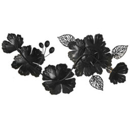 Beliani Wall Decor Flower Caesium 95 Cm Metal Multicolour - thumbnail 4