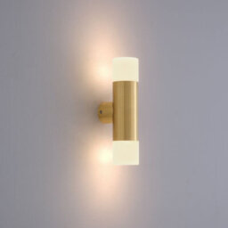 Ultra Beam Lighting Ultrabeam Brass 6 Watt Up And Down Exterior Led Wall Light - Ip65 Rated - 600 Lumens - 3000K Warm White - thumbnail 2