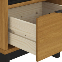 Walplus Side Table Flam 50X50X50 Cm Solid Wood Pine - thumbnail 8