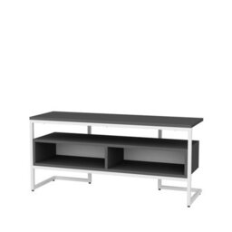 Decorotika Merrion Tv Stand Tv Unit For Tv's Up To 50 Inch White And Anthracite - thumbnail 5
