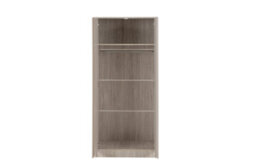 Malvern 2 Door Wardrobe In Urban Snow Beige Finish Recessed Handles - thumbnail 4