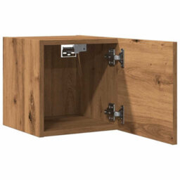 Berkfield Wall Mounted Tv Cabinet 2 Pcs Artisan Oak 30.5X30X30 Cm - thumbnail 7