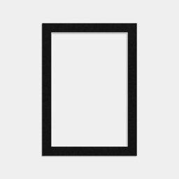 Ak Frames 7X5 Black Picture Mounts To Fit 6X4 Aperture Size - Mount Board Only (No Frame Included) - thumbnail 1