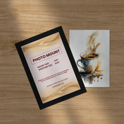 Ak Frames 7X5 Black Picture Mounts To Fit 6X4 Aperture Size - Mount Board Only (No Frame Included) - thumbnail 5