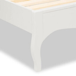 Statement Furniture Romance French Style Double Bed Frame 4Ft6 - Antique White - thumbnail 4