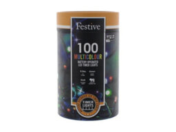 Festive Battery Operated Timer Lights - Multicolour - thumbnail 2