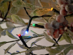 Festive Battery Operated Timer Lights - Multicolour - thumbnail 7