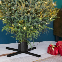 Holly International Atlas Heavy Duty Metal Christmas Tree Stand Black For Real Trees Up To 3M - thumbnail 5