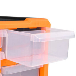 Berkfield Durable Multi-Drawer Organisers With 12 Drawers 2 Pcs 26.5X16X26 Cm - thumbnail 7