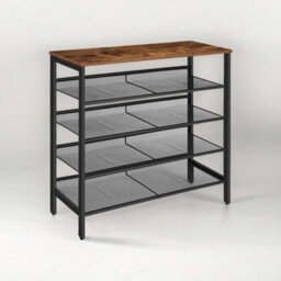 Rafaelo Mobilia 5-Tier Shoe Organizer Shelf Hallway Storage - thumbnail 4