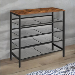 Rafaelo Mobilia 5-Tier Shoe Organizer Shelf Hallway Storage - thumbnail 7