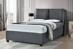 Bed Factory Direct Tuscany Pillow Dark Grey End Lift Ottoman Bed Frame - Kingsize - thumbnail 1