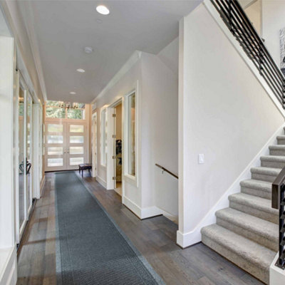Aztec Hallway Runner Rug - Hardwearing, Non-Slip & Durable Carpet For Hall, Kitchen & Corridor - image 1