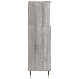 Walplus Bathroom Cabinet Grey Sonoma 30X30X100 Cm Engineered Wood - thumbnail 7