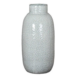 Hill Interiors Cairn Dimple Vase White (16Cm X 28Cm X 16Cm) - thumbnail 2