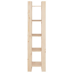 Berkfield Book Cabinet/room Divider 41X35X160 Cm Solid Wood Pine - thumbnail 5
