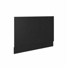 Sundaze Bath Panel Bathroom Moisture Resistant Wood Mdf End Bath Panels Black 800mm - thumbnail 2