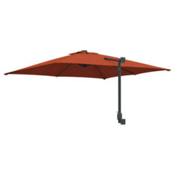 Berkfield Wall-Mounted Garden Parasol Terracotta 247 Cm - thumbnail 6