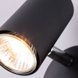 Litecraft Chobham Black Adjustable Spotlight Wall Light - thumbnail 5