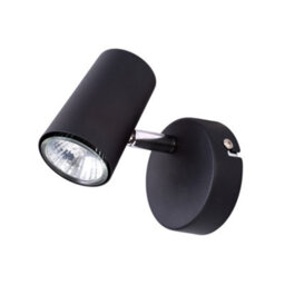 Litecraft Chobham Black Adjustable Spotlight Wall Light - thumbnail 2