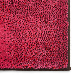 Multi-Coloured Funky Modern Easy To Clean Absatrct Rug For Dining Room-80Cm X 150Cm - thumbnail 3