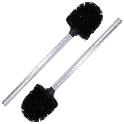 Geezy 2X Toilet Brush Stainless Steel Bathroom Cleaning Sturdy Bristles Quality - image 1