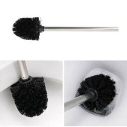 Geezy 2X Toilet Brush Stainless Steel Bathroom Cleaning Sturdy Bristles Quality - thumbnail 6