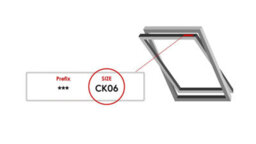 Bloc Blinds White Blackout Blind For Velux Roof Window Size  Ck06, Silver Frames - thumbnail 5