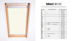 Bloc Blinds White Blackout Blind For Velux Roof Window Size  Ck06, Silver Frames - thumbnail 4