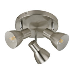 Luminosa Lighting Luminosa Riado Ceiling Spotlight Clusters Satin Nickel 3Xe14 - thumbnail 2