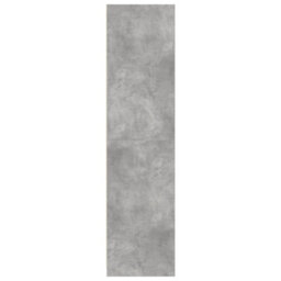 Berkfield Wardrobe Concrete Grey 100X50X200 Cm Engineered Wood - thumbnail 5