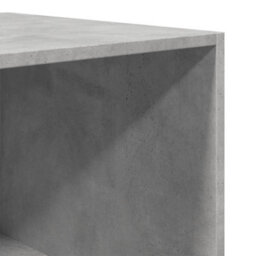 Berkfield Wardrobe Concrete Grey 100X50X200 Cm Engineered Wood - thumbnail 7