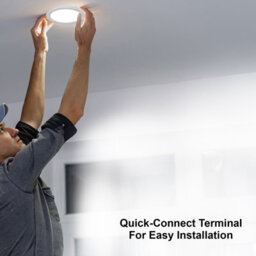 Paul Russells Led Round Panel Ceiling Lights, 24W, 2400 Lumens, Ip44, Cct Switchable (3000K/4000K/6500K) - thumbnail 5