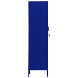 Vidaxl Locker Cabinet Navy Blue 35X46X180 Cm Steel - thumbnail 4