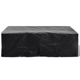 Vidaxl Garden Furniture Cover 8 Person Poly Rattan Set 10 Eyelets 300X140Cm - thumbnail 2
