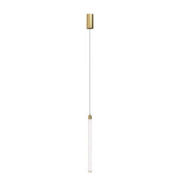 Luminosa Lighting Luminosa Maytoni Ray Slim Pendant Ceiling Light Gold, 95.9Cm, Integrated Led 3000K - thumbnail 2
