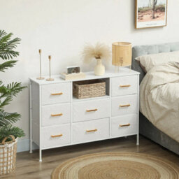 Chest Of Drawers, 2 Usb & 2 Ac Ports, 8 Drawers Dresser - thumbnail 6