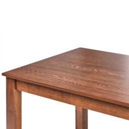 Beliani Extending Dining Table Madura Dark Ash Wood 160/240 Cm 90 Cm - thumbnail 8