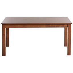 Beliani Extending Dining Table Madura Dark Ash Wood 160/240 Cm 90 Cm - thumbnail 6