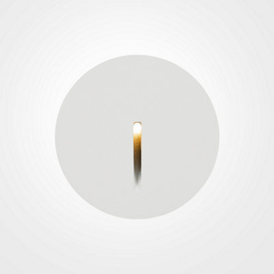 Luminosa Lighting Luminosa Maytoni Lock Recessed Wall Lamp White 3000K Ip54 - image 1