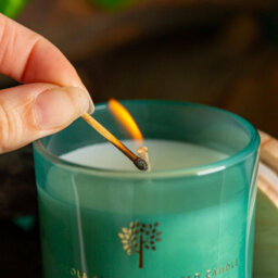 Nicola Spring 3X Sage & Seasalt Scented Candles - 130G 21H Natural Single Wick Soy Wax Aromatherapy Candle Home Fragrance - thumbnail 6