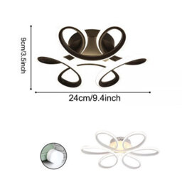 Dimmable Led Ceiling Light Modern Chandelier Lights - thumbnail 2