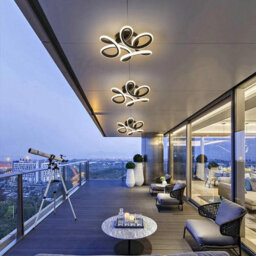 Dimmable Led Ceiling Light Modern Chandelier Lights - thumbnail 3